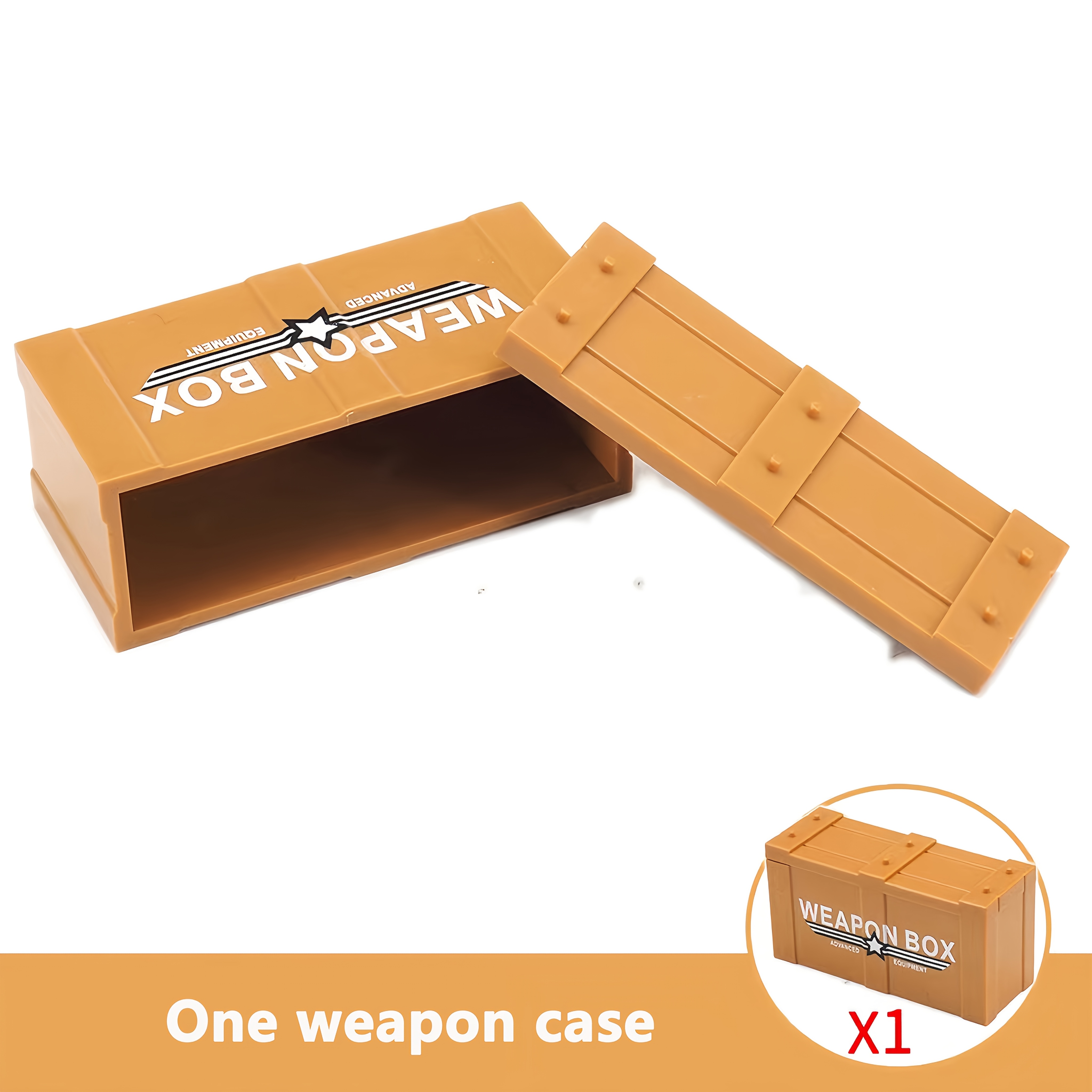 Compatible with Main Brand Assembly Military Box Armed Figure Model